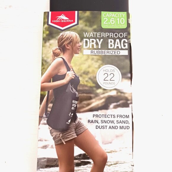 High Sierra Waterproof Dry Bag Capacity 2.6 Gallon / 10 Liters - New - Picture 1 of 9